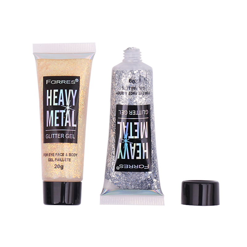 Heavy Metal Блестящий глиттер-гель, универсальный для макияжа