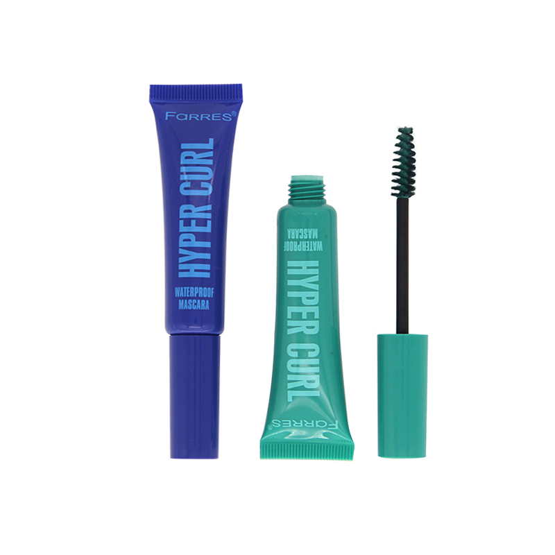 Подкручивающая водостойкая тушь FARRES Hyper Curl