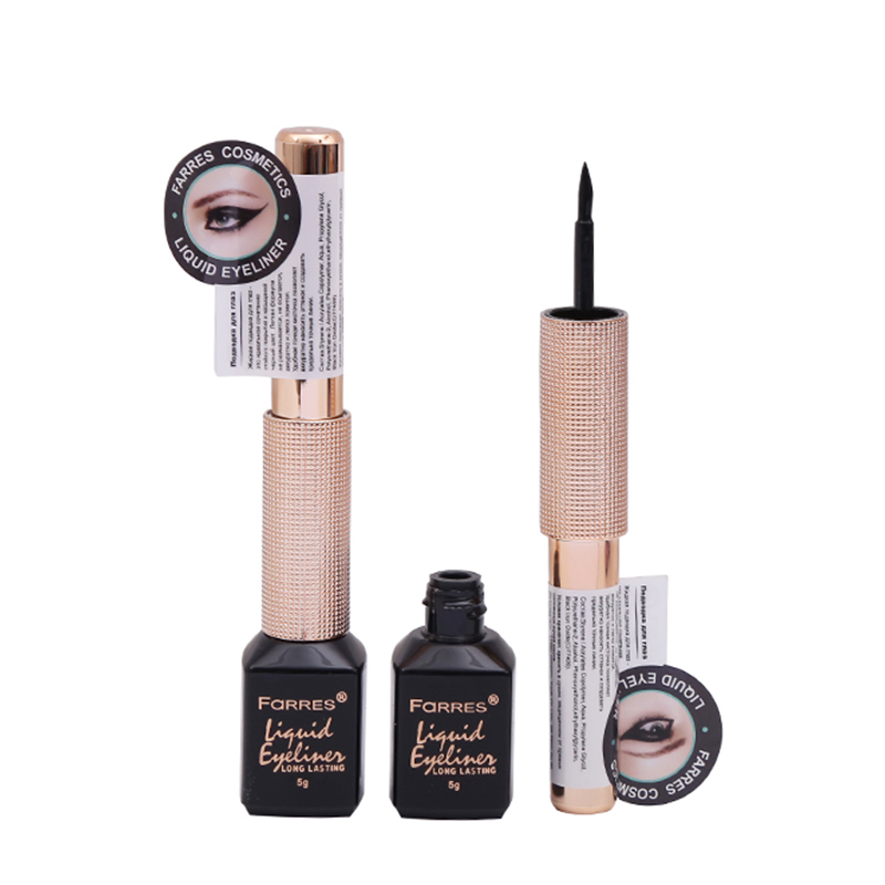 Долговременная жидкая подводка FARRES Liquid Eyeliner