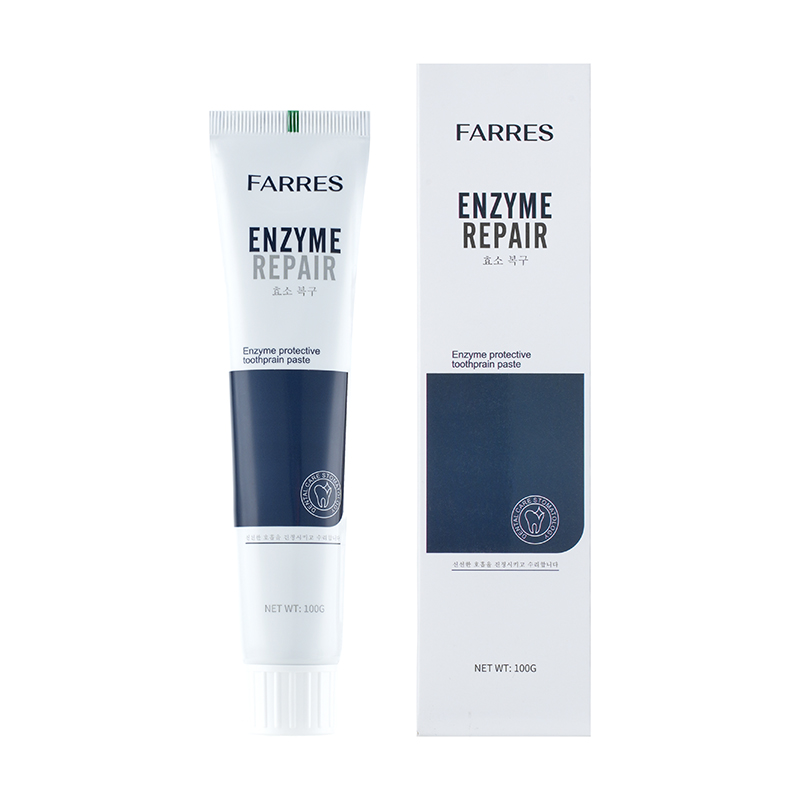 Ферментная паста FARRES для бережного ухода и защиты зубной эмали